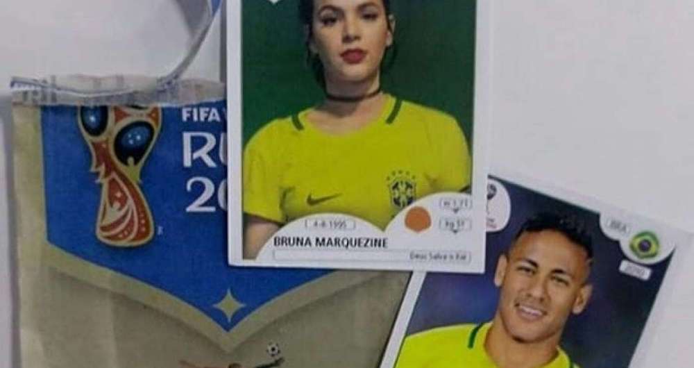 Bruna Marquezine aparece como jogadora da Sele��o Brasileira na Internet