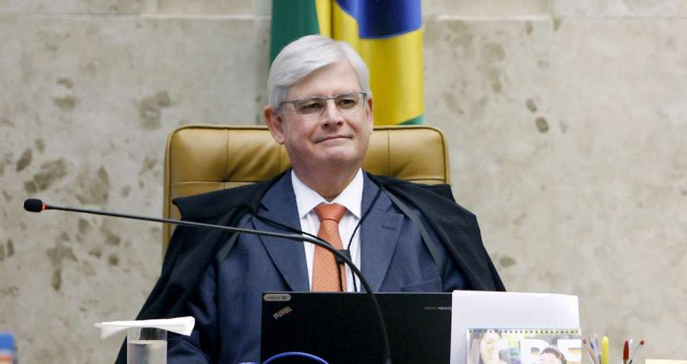 Ex-procurador-geral da Rep�blica Rodrigo Janot durante sess�o plen�ria do STF