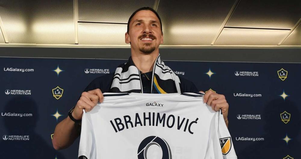 Zlatan Ibrahimovic  reforça o Los Angeles Galaxy