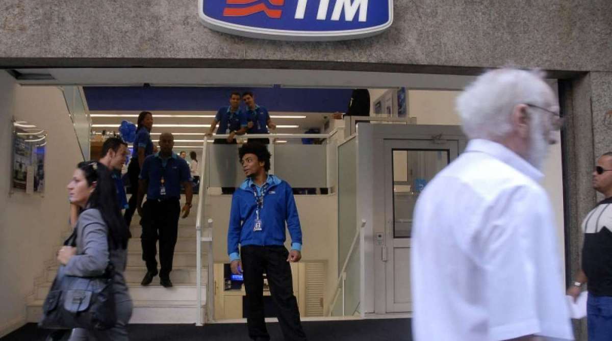 Loja da operadora de celular TIM