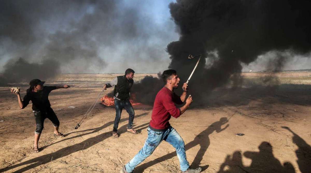 Protestos na Palestina 