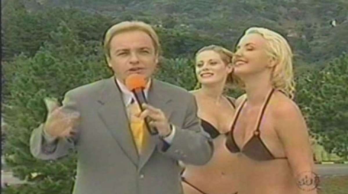 Alessandra Scatena na 'Banheira do Gugu'