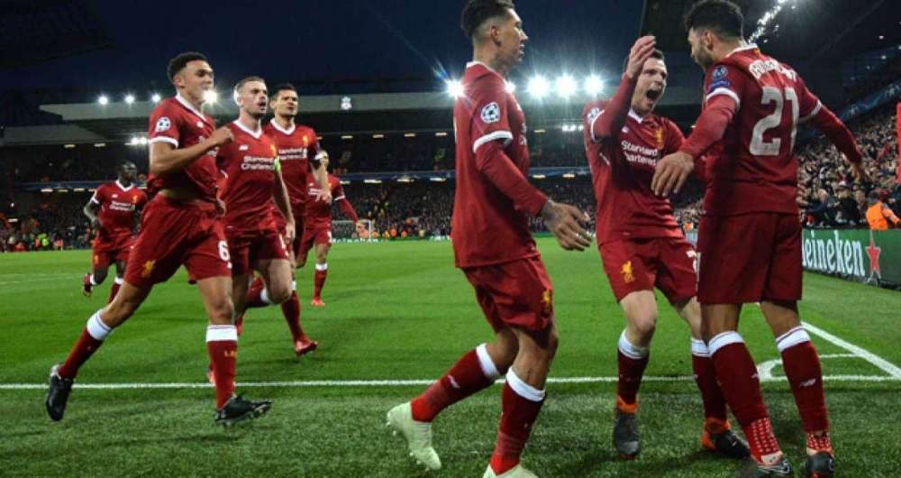 Liverpool conseguiu vit�ria importante na Liga dos Campe�es