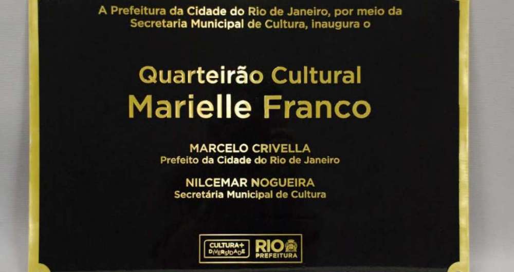 Quarteir�o Cultural Marielle Franco � inaugurado na Cinel�ndia