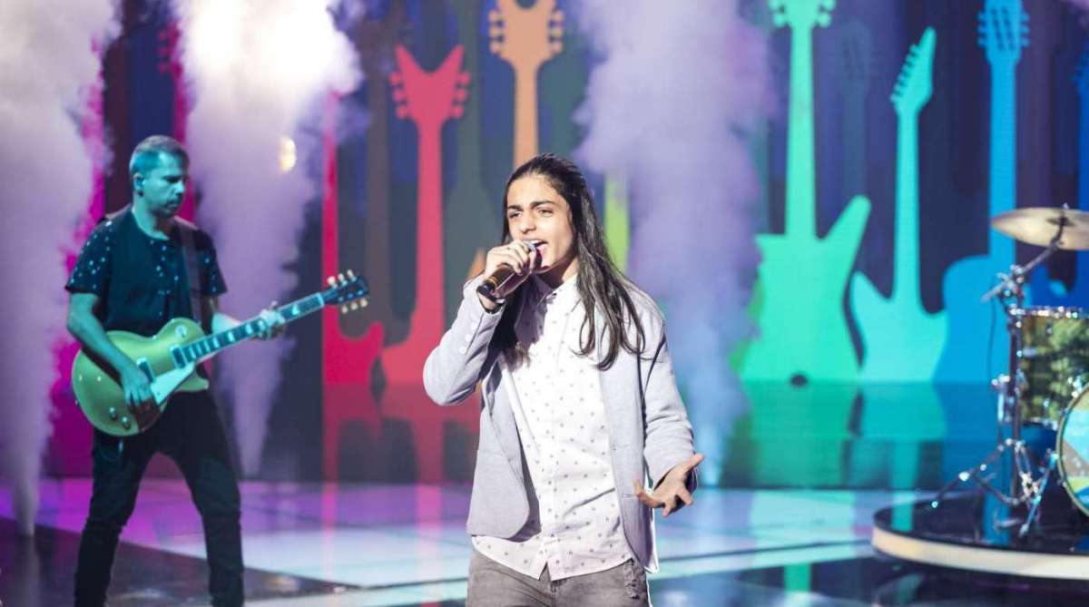 Neto Junqueira, 14 anos, um dos finalistas do 'The Voice Kids', da Globo