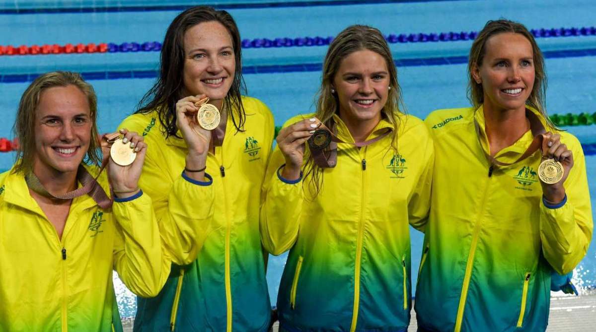 Equipe da Austrália bateu o recorde mundial - AFP