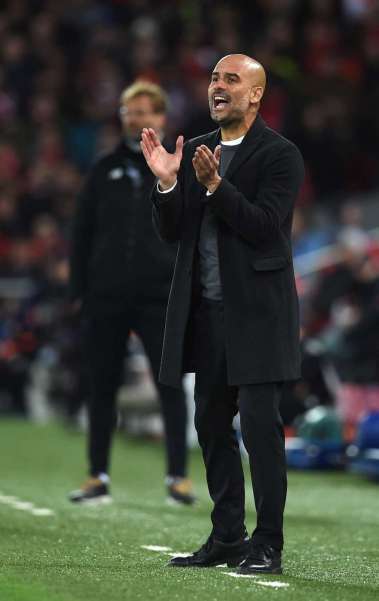 Guardiola elogiou atacantes brasileiros - AFP