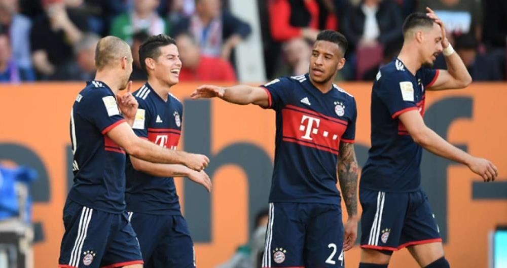 Bayern se sagrou hexacampe�o da Alemanha