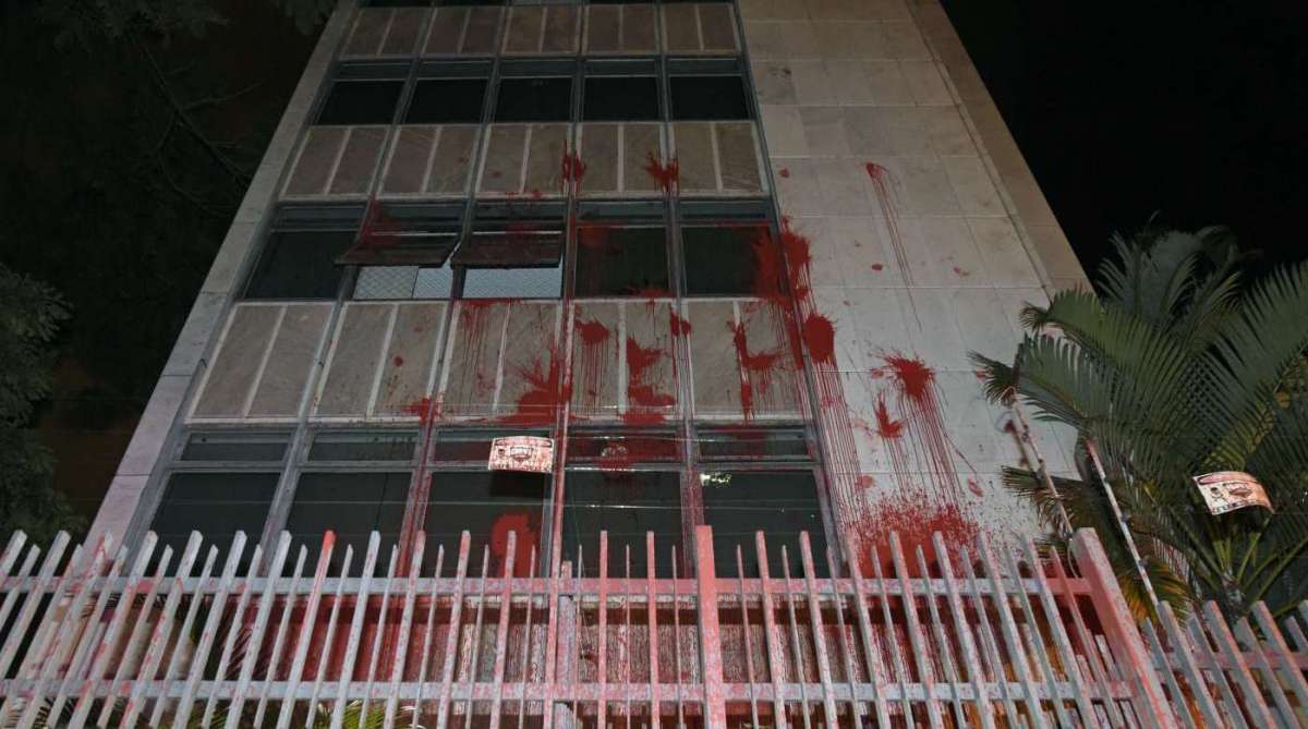 Sindicato dos Metalúrgicos, no ABC paulista / AFP PHOTO / Miguel SCHINCARIOL