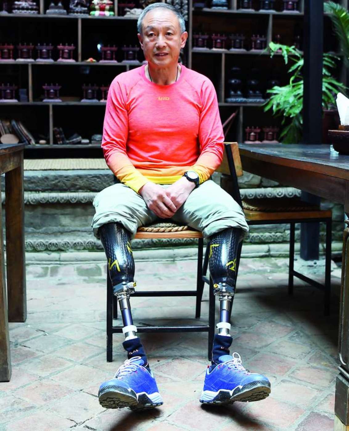 Xia Boyu: quinta tentativa - AFP PHOTO / PRAKASH MATHEMA