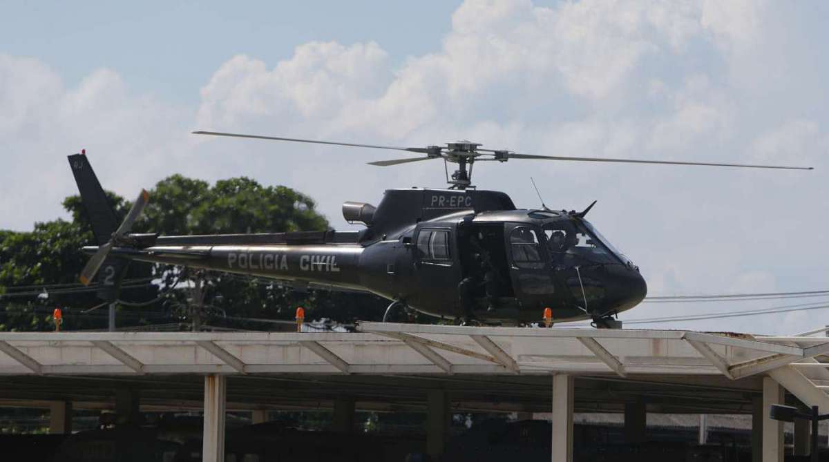 Transferencia dossuspeitos de integrarem milicia presos em Santa Cruz para o o Complexo Penitenciário de Bangu. Foto: Daniel Castelo Branco / Agência O Dia