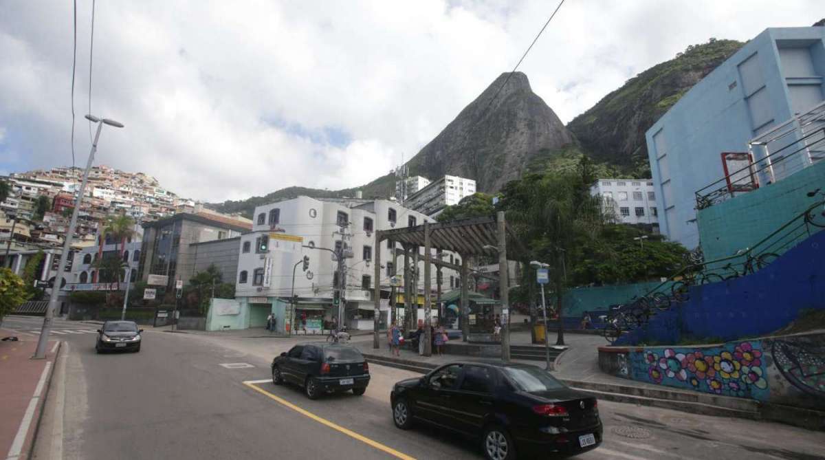 Entrada da Comunidade do Vidigal - Daniel Castelo Branco/Ag&ecirc;ncia O Dia
