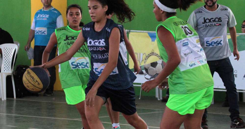 Dose dupla: meninas do sub-14 de Caxias repetem o feito do sub-17 feminino e levam o ouro