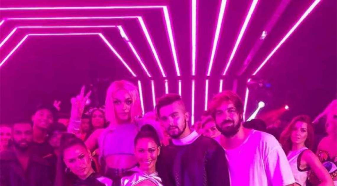 Simone e Simaria, Luan Santana e Pabllo Vittar gravam clipe juntos