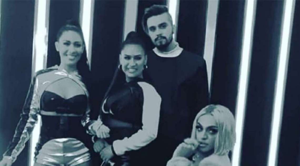 Simone e Simaria, Luan Santana e Pabllo Vittar gravam clipe juntos