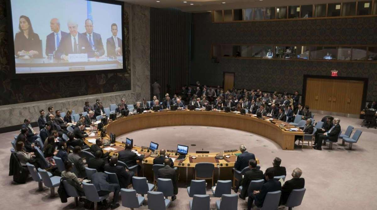 Reunião do Conselho de Segurança da ONU