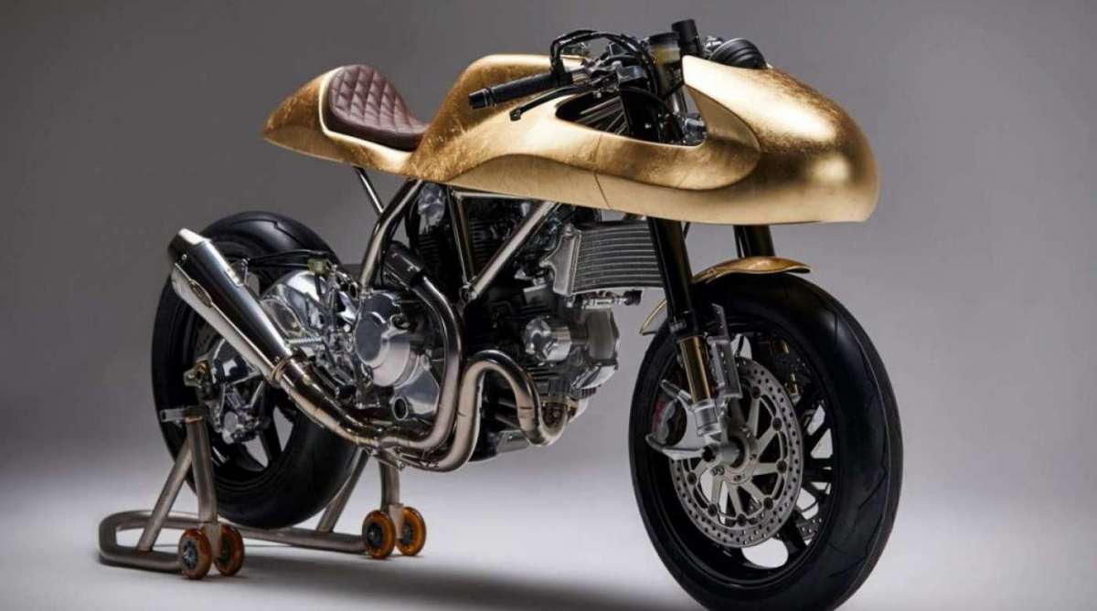Japoneses criam Ducati folheada a ouro - divulgação