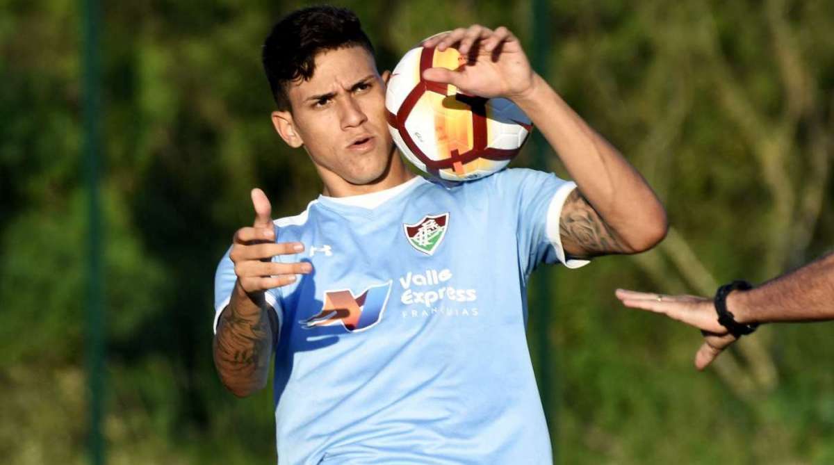 Pedro j&aacute; marcou oito gols na temporada - MAILSON SANTANA/FLUMINENSE FC