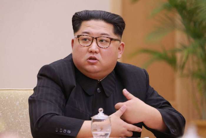 Presidente norte-coreano Kim Jong Un 