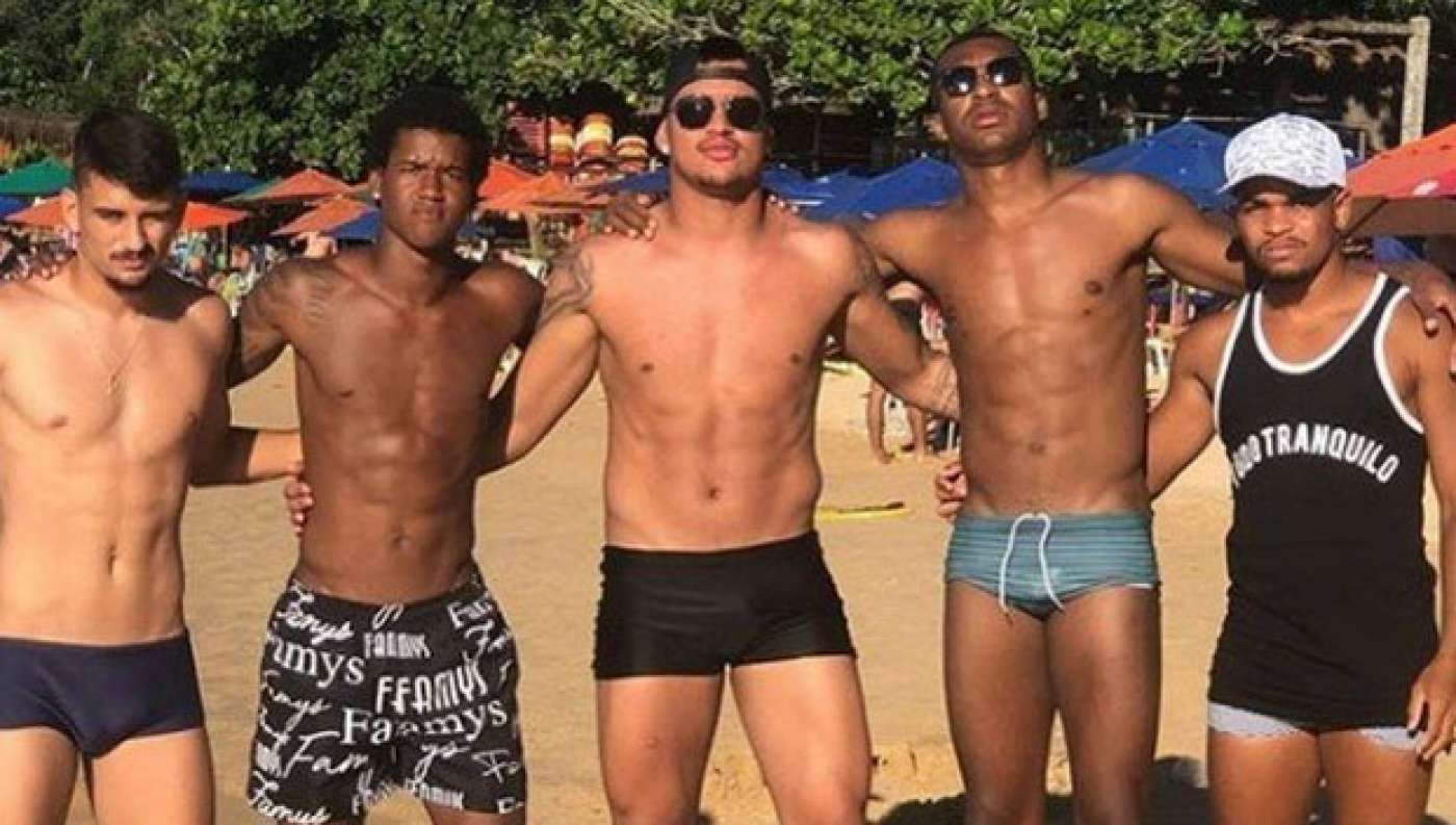 Jogadores do Vasco curtem praia em Búzios - Reprodução Instagram