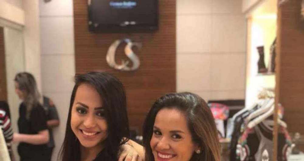 Isabele Benito e a empres�ria Camila Cardoso