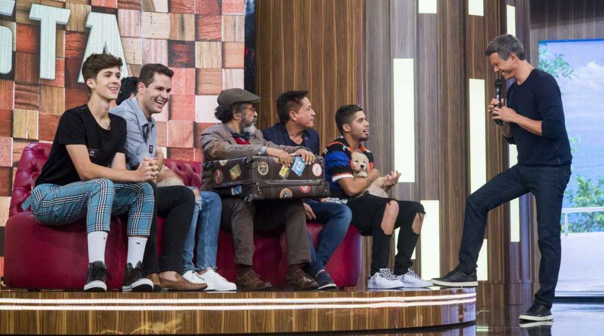 Marcio Garcia, apresentador do 'Tamanho Fam&iacute;lia'