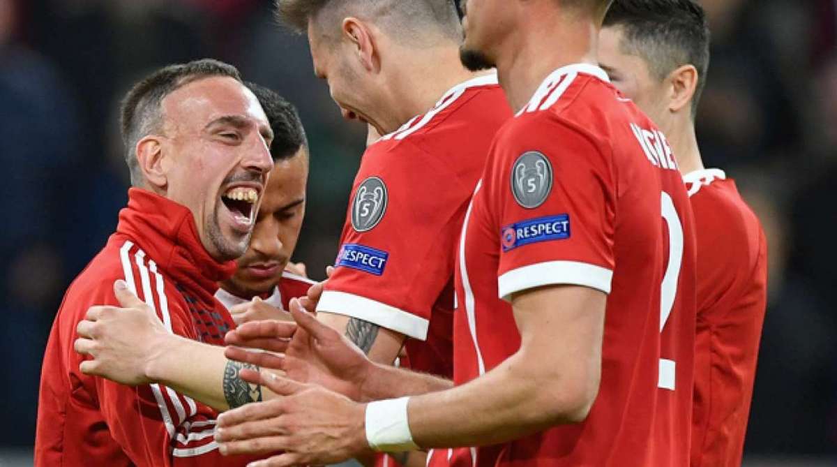 Bayern empatou com o Sevilla e se classificou - AFP