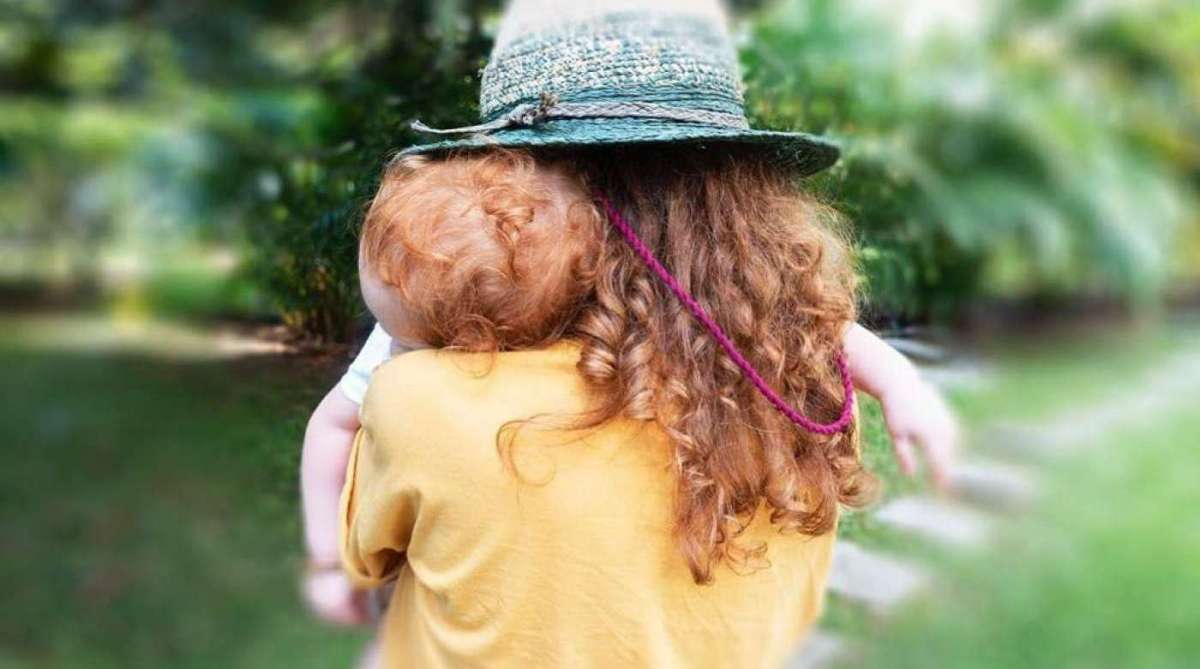 Laila Zaid e a filha, Clara - Reprodução