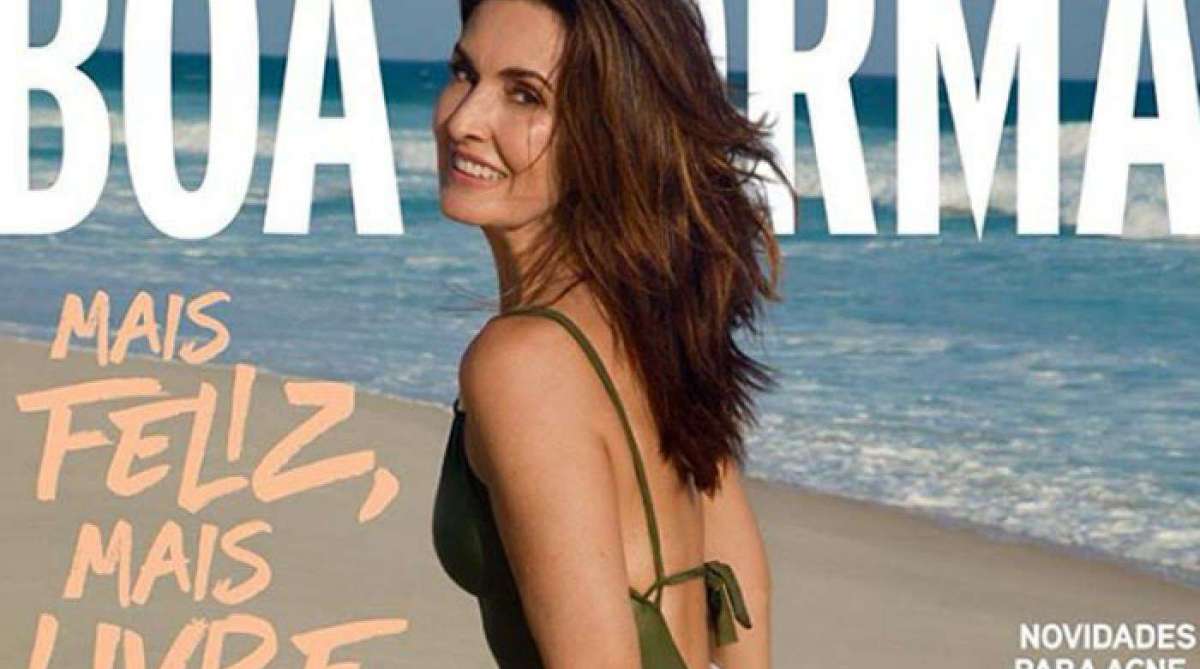 Fátima Bernardes é capa da revista 'Boa Forma' de abril - Reprodução de Instagram 