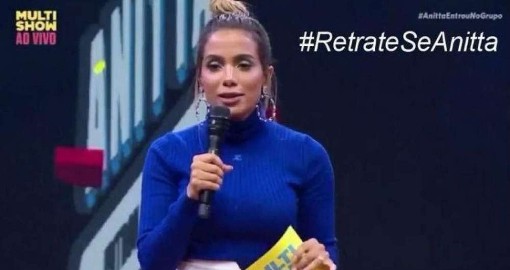 Anitta faz declara��o pol�mica e � criticada nas redes sociais