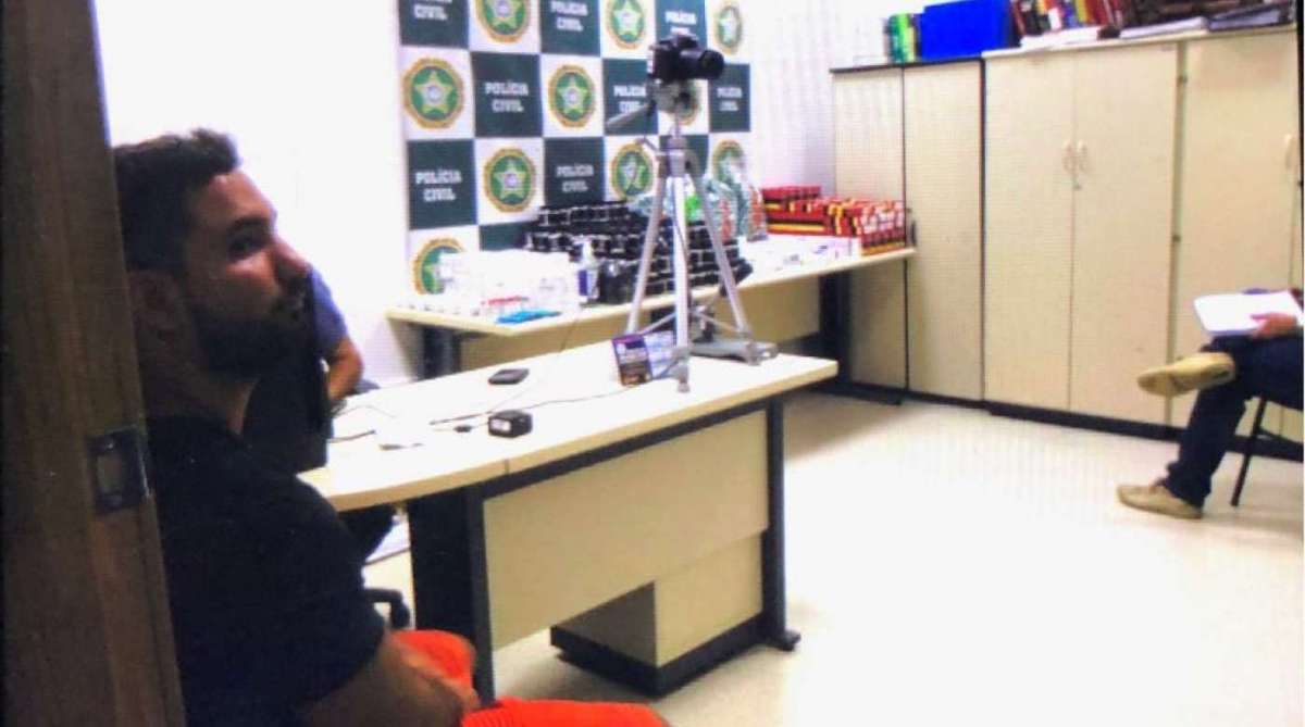 Mike Guilherme Sardinha Porto, de 23 anos, foi preso por venda de anabolizantes