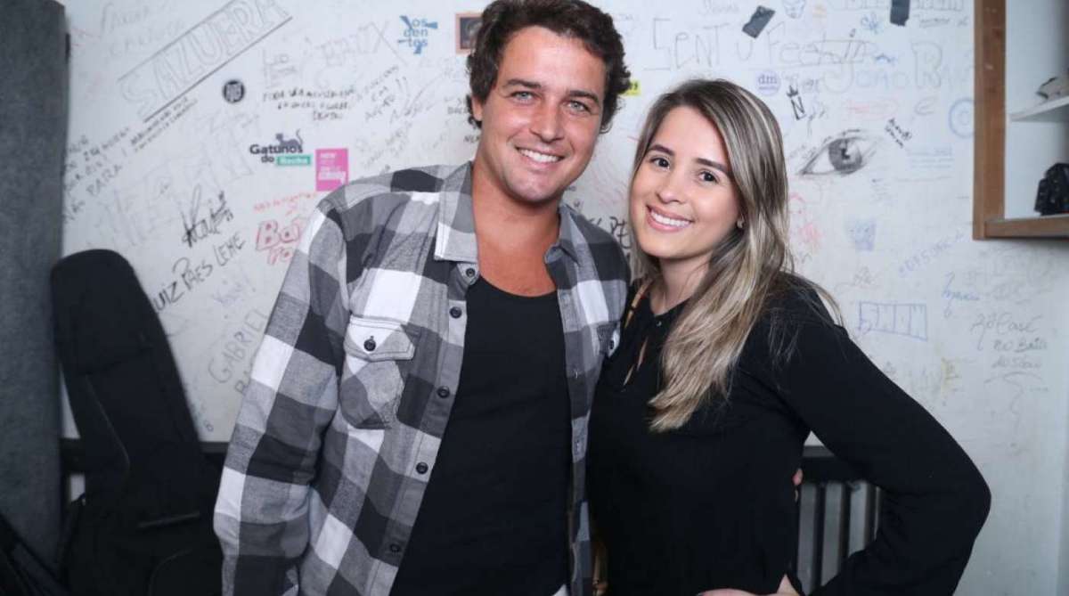 Felipe Dylon e a nova namorada, a youtuber Alana Marquez