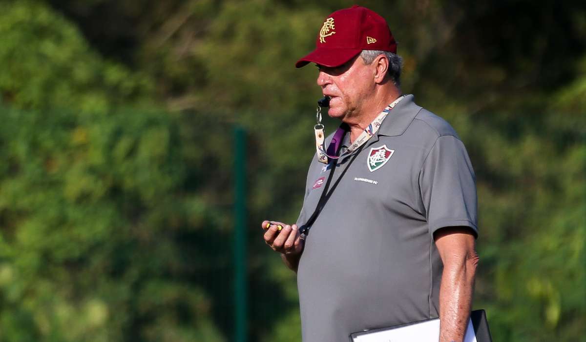 Abel Braga - FOTO LUCAS MERÇON / FLUMINENSE F.C