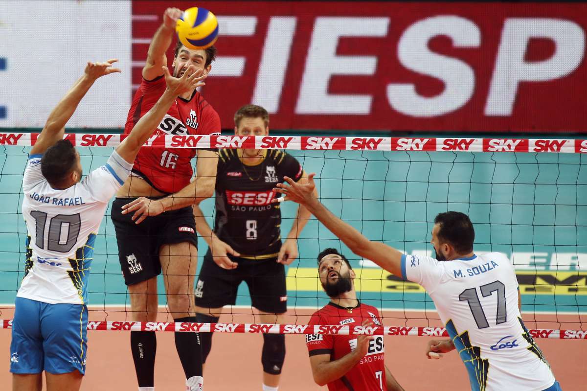 Sesi eliminou o Sesc - Marcos de Paula / Superliga