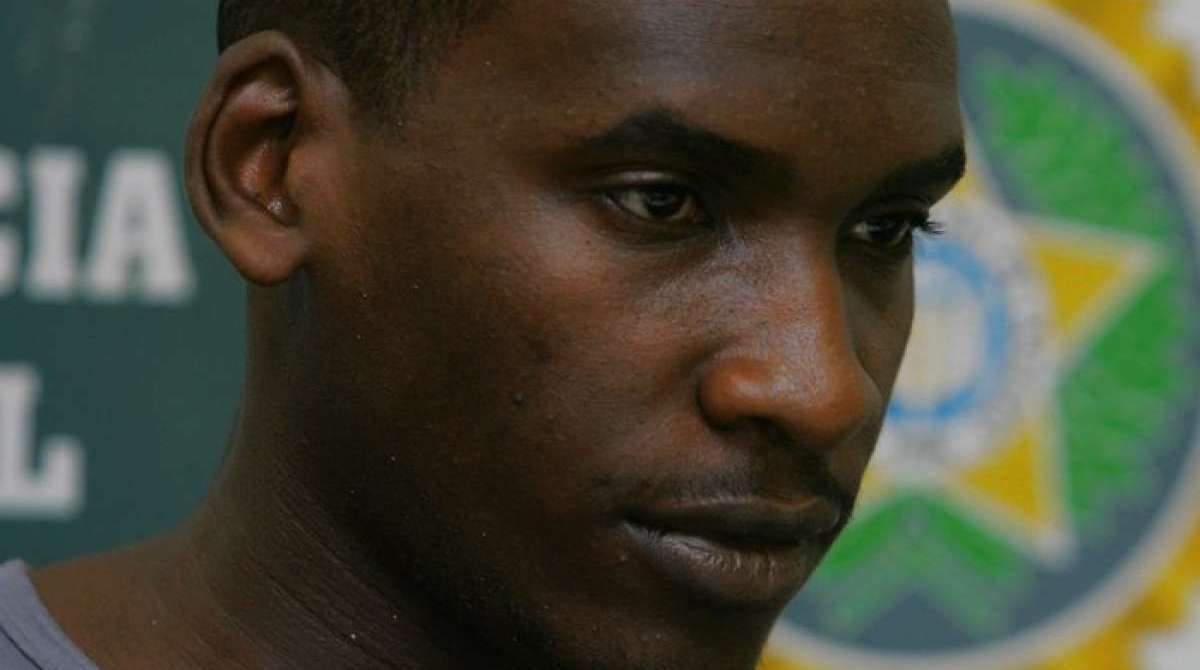 Sailson Jos&eacute; das Gra&ccedil;as na &eacute;poca da pris&atilde;o, em 2014