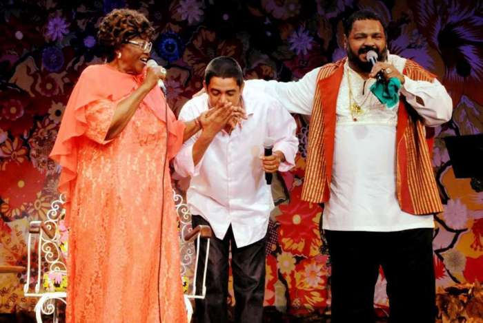 Dona Ivone Lara, Zeca Pagodinho e Arlindo Cruz