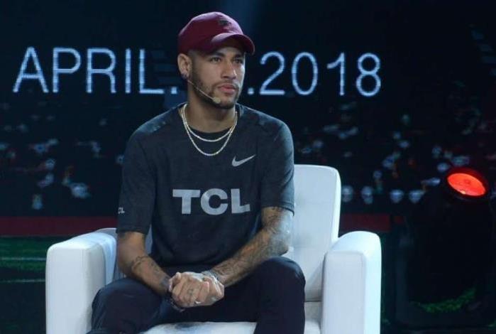 Neymar participou do evento em São Paulo