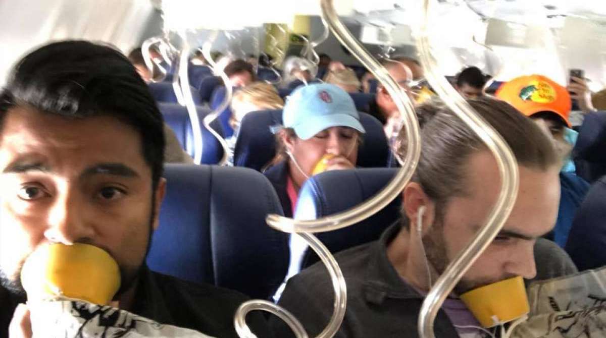 Marty Martinez fez registros do acidente do avião da Southwest Airlines, na Filadélfia