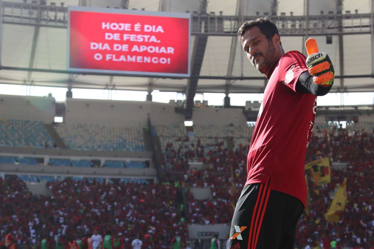 J&uacute;lio C&eacute;sar, goleiro do Flamengo