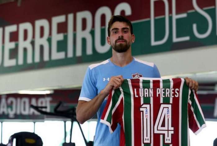 Luan Peres foi anunciado pelo Fluminense