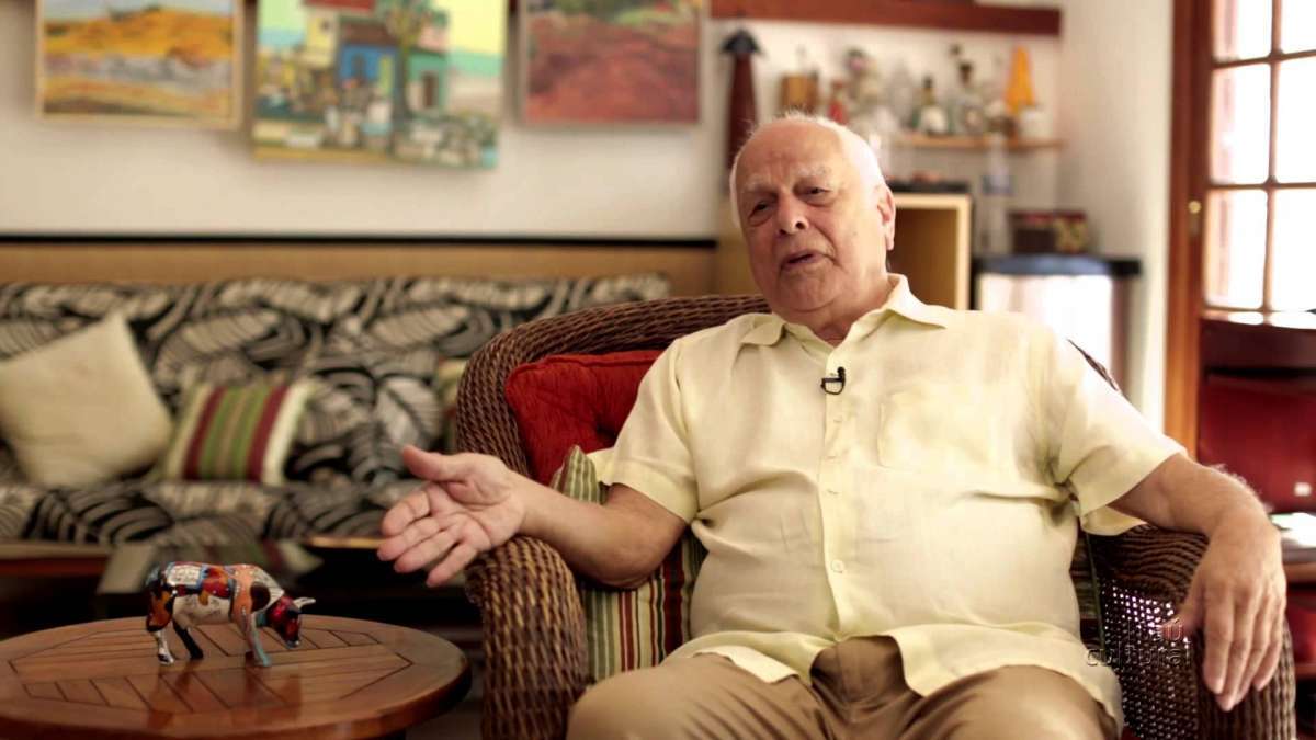 Nelson Pereira dos Santos fundou o curso em 1968 - Reprodução de vídeo