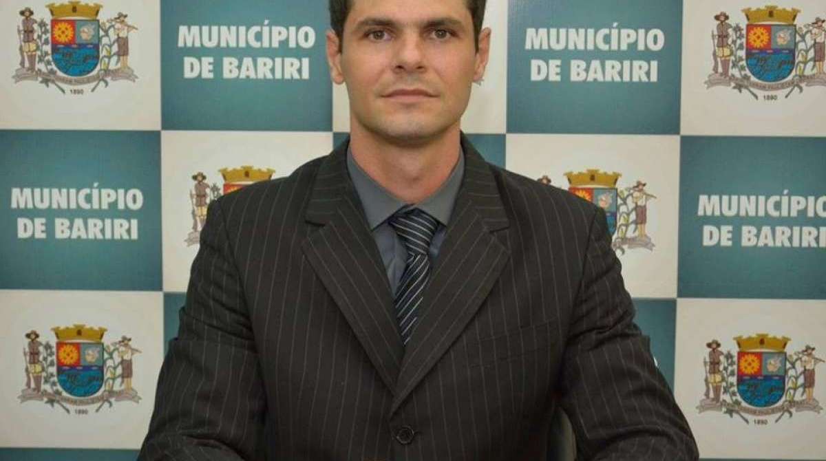 Paulo Henrique Barros de Araújo, prefeito em exercício de Bariri (SP) - Reprodução/Facebook