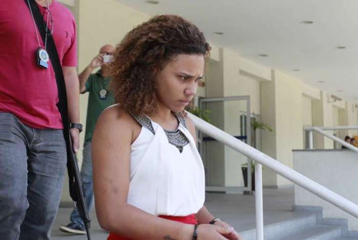 Gabriela da Costa Silva, de 23 anos, presa pela DRFC