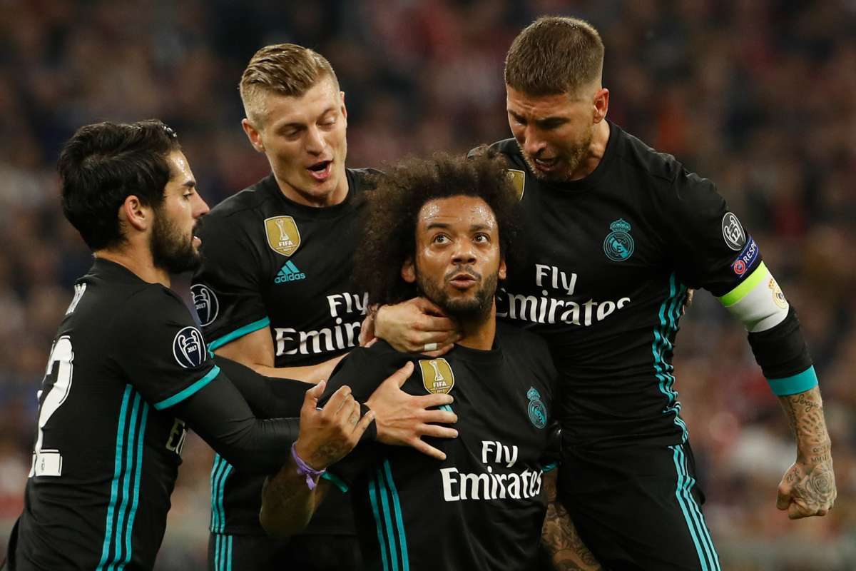 Marcelo marcou na vitória do Real Madrid - AFP