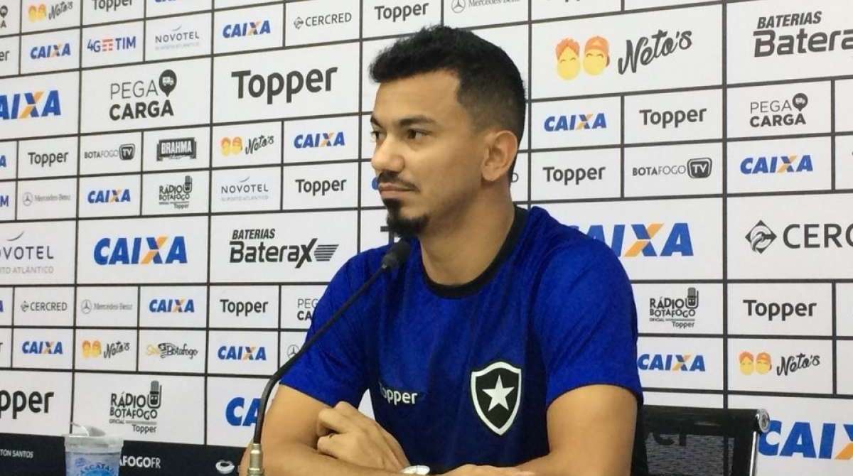 Lindoso mostrou otimismo no Botafogo - Reprodução Twitter