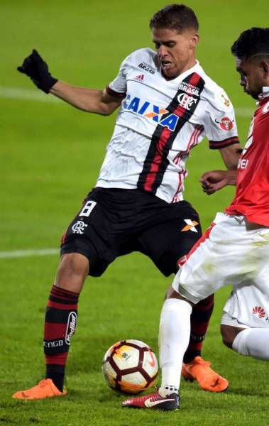 Flamengo ficou no empate com o Santa Fe - AFP PHOTO