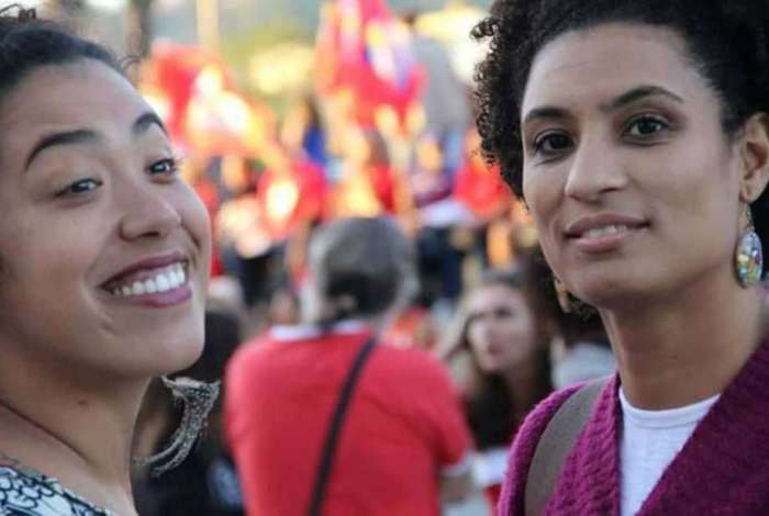 Tal�ria Petrone e Marielle Franco