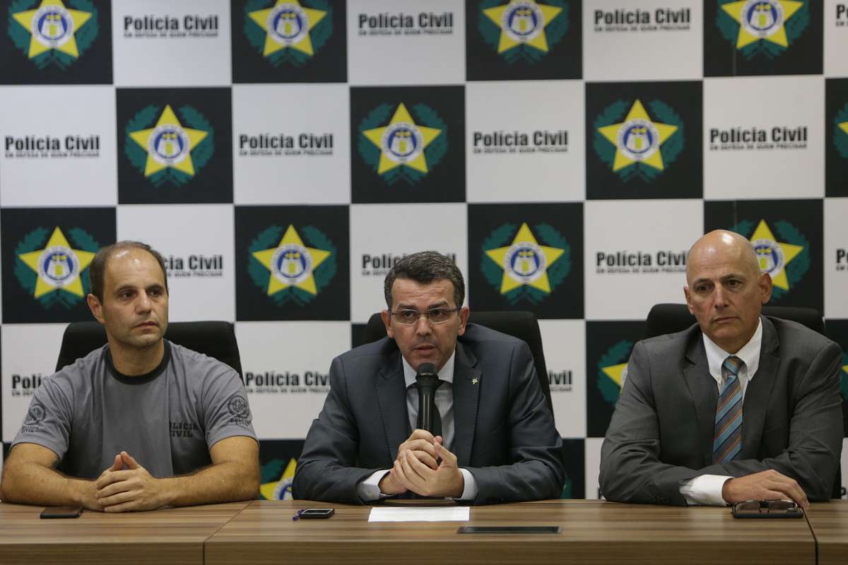 Coletiva de imprensa com Chefe da Polícia, Rivaldo Barbosa, sobre a Operação