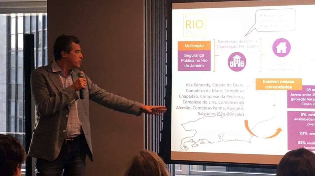 Evento de lançamento da Coalizão Rio Digital