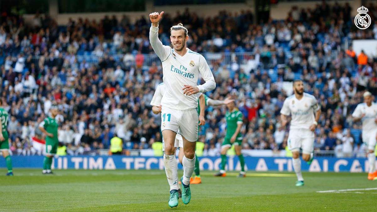 Bale marcou o primeiro gol do Real Madrid - Reprodução / Twitter do Real Madrid